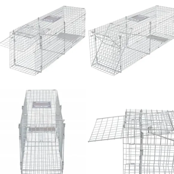 Levende fælde 100 cm galvaniseret - Levende Fælde - Levende Fælder - Home & Living