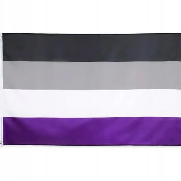 LGBT REGNBUEFLAG STOR 90x150cm ASEQUENTITY F10