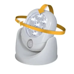 Light Angel LED Sensorlampe hvid (rund) m/bevægelsessensor - Trådløs