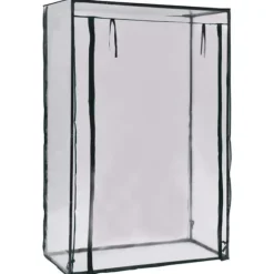 Lille drivhus til planter - Beskytter mod vind og vejr | Størrelse: 102x52x150 cm