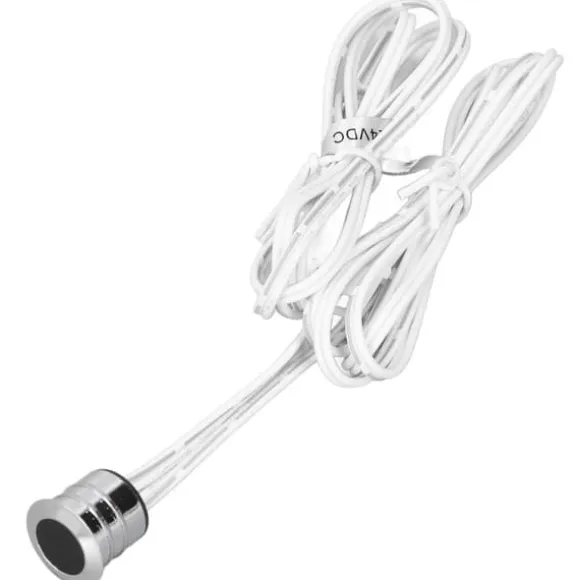 Ljussensoromkopplare Aluminiumlegering LED Handsopningsbrytare Garderob hängande skåp Infraröd Handsopningssensorbrytare