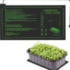 Lollanda frøspiringsvarmemåtte, frøplantevarmemåtte 25x52cm, IP67 vandtæt, planteformering, til planter og hydroponics