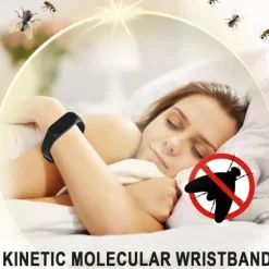 Lollanda Myggeafvisende Armbånd med Batteri, Elektronisk Myggeuur, Myggeafvisende Ultralyd, - Bærbar, Silikone, Udendørs