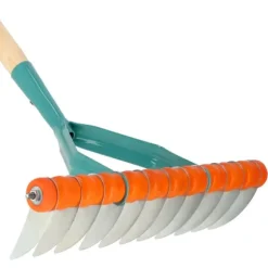 Luftningsredskab, Metal, 38 cm Længde, Egnet til Have og Plæner, Letter Jordluftning, Letvægts