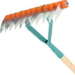 Luftningsredskab, Metal, 38 cm Længde, Egnet til Have og Plæner, Letter Jordluftning, Letvægts
