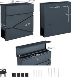 Mailbox - Wall Letterbox - Avisrum - Moderne