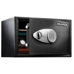 MASTER LOCK Säker med programmerbar elektronisk kombination - Svart och metallgrå