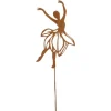 Metal Dansende Ballerina Havepynt Corten 41 cm