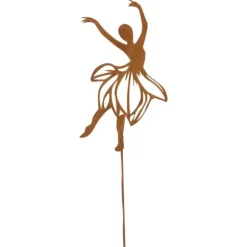 Metal Dansende Ballerina Havepynt Corten 41 cm