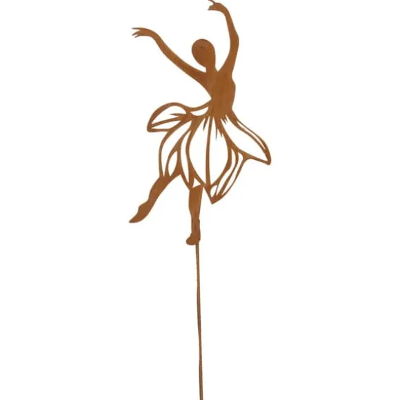 Metal Dansende Ballerina Havepynt Corten 41 cm