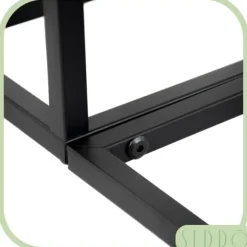 Metal stående blomsterstativ til blomster og planter, 3-etagers hylde, loft 68