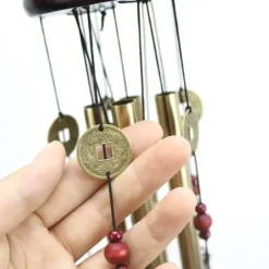 Metal Træklokke Vindklokke Vægophæng Hjemmedekorative Vedhæng til Dør Balkon G 19