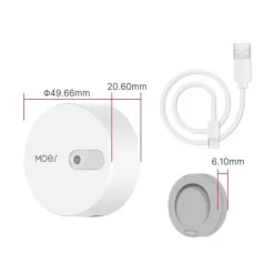 Mikrobølgebevægelsessensor Zigbee 3.0 Tuya Moes ZSS-LP-HP02-MS ES1ZZ(TY)