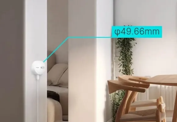 Mikrobølgebevægelsessensor Zigbee 3.0 Tuya Moes ZSS-LP-HP02-MS ES1ZZ(TY)