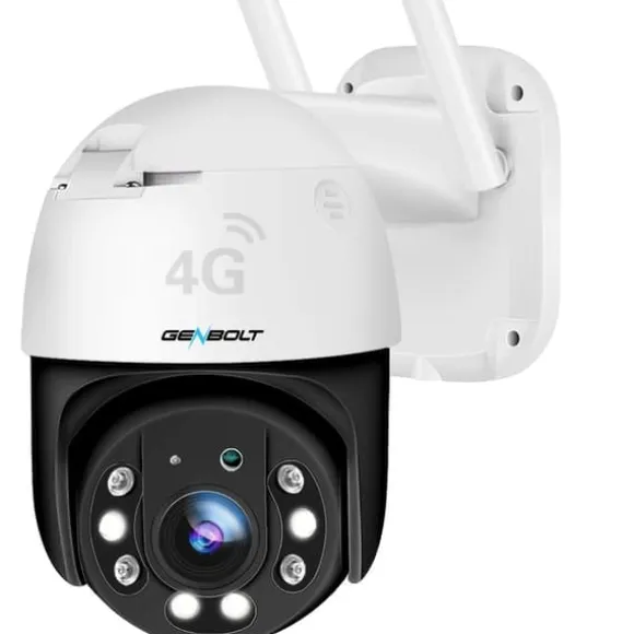 Mobil Sikkerhedskamera, 2 MP Opløsning, 25FPS Billedfrekvens, 3.6mm Linse, IP66 Vandtæt Vurdering, 4G Forbindelse