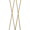 Moderne guld stående blomsterstand 100cm