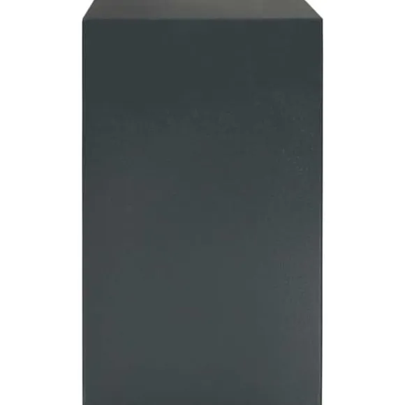 Moderne metal sikkerhedsboks med lås | Størrelse: 31x35x50 cm | Farve: Grå