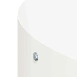 Moderne plante stativ i holdbart stål til indendørs og udendørs brug | Farve: Hvid | Størrelse: 30 x 30 x 20 cm