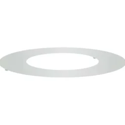 Moderne rund træring i galvaniseret stål | Diameter: Ø40/70 cm | Farve: Sølv