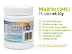 Multifunktionelle tabletter 25 x 20 g - 0,5 kg