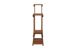 Multilevel blomsterstativ 5-hyldet RKB /95x116x25/ Brun