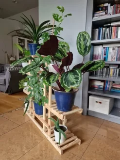 Multilevel træblomsterpotte RKB /95x116x25/ Naturlig