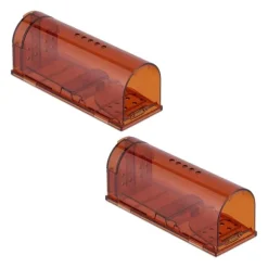 Musefælde, 6.5x17x6 cm, Orange