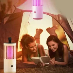 Myggdödslampa Elektrisk chock Stark sug USB Uppladdningsbar Myggfälla Lampa Zapping Light för inomhus utomhus Uppladdningsbar (Elektrisk chock och St | CDON
