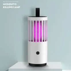 Myggdödslampa Elektrisk chock Stark sug USB Uppladdningsbar Myggfälla Lampa Zapping Light för inomhus utomhus Uppladdningsbar (Elektrisk chock och St | CDON