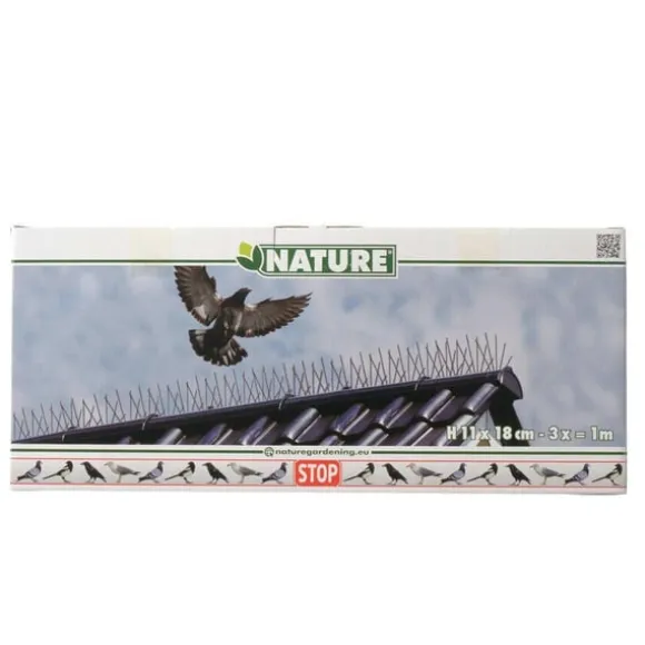 Nature fuglepigge 3 stk. 32x11x18 cm 6060160