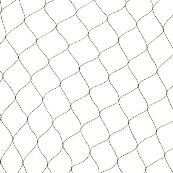 NATURE Primo 10 x 10 m sort fuglenet - 28 mm maske - 12 gr/m² polyethylen
