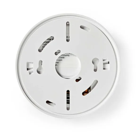Nedis Kulilte alarm | Batteri | Batteri levetid op til: 5 År | Hush / mute-funktion | Med testknap | 85 dB | Hvid