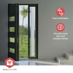 Nedis SmartLife Dørvinduessensor | Zigbee 3.0 | Batteri | Android™ / IOS | Hvid