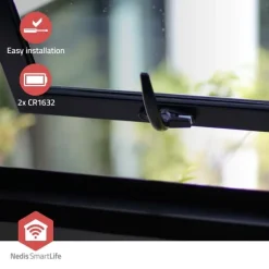 Nedis SmartLife Dørvinduessensor | Zigbee 3.0 | Batteri | Android™ / IOS | Hvid