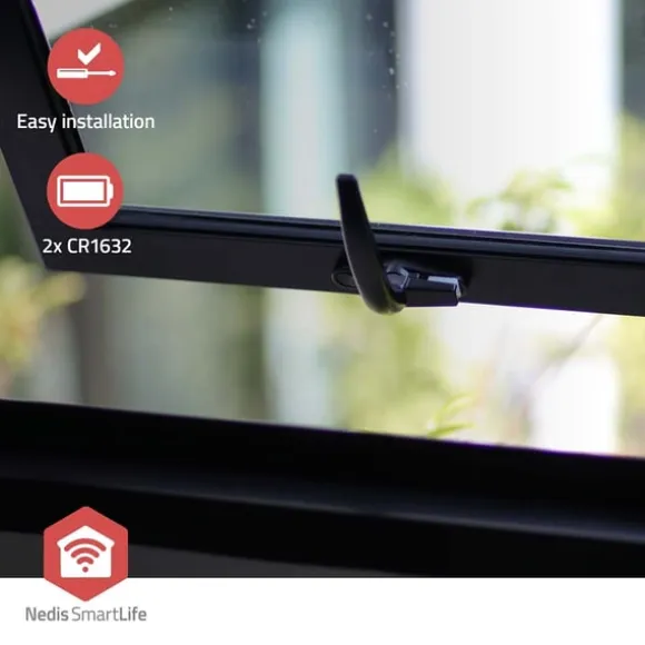Nedis SmartLife Dørvinduessensor | Zigbee 3.0 | Batteri | Android™ / IOS | Hvid