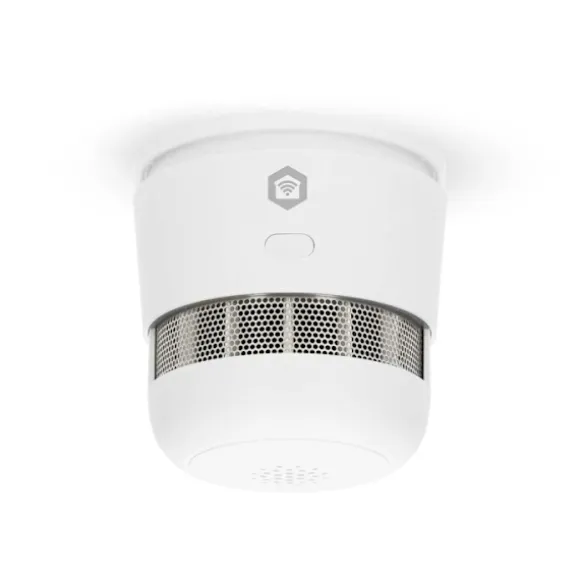 Nedis SmartLife Røgalarm | Batteri | Sensorlevetid: 10 År | EN 14604 | Maks. batteritid: 36 Måned | 85 dB | Hvid | 1 stk