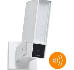 Netatmo sikkerhedskamera Smart Udendørs Kamera Med Sirene, hvid
