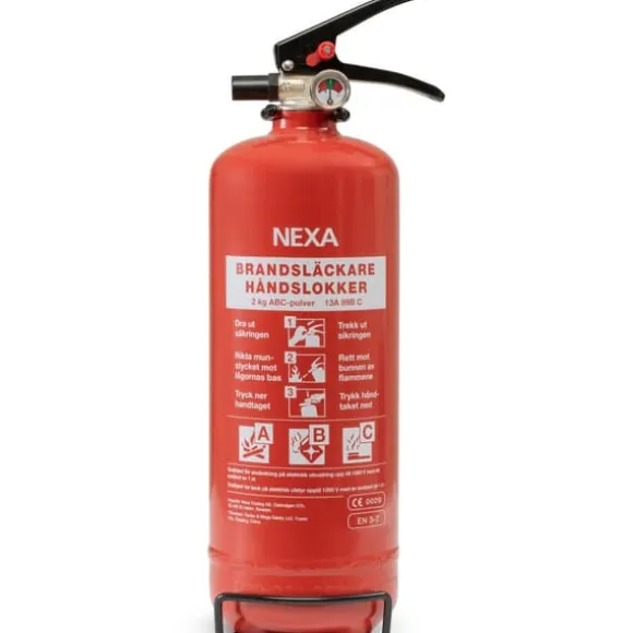 Nexa Brandslukker Rød 2kg 13A