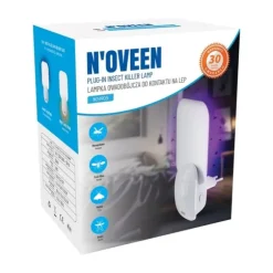 N'OVEEN IKN905 Selvklæbende insekticidlampe Hvid