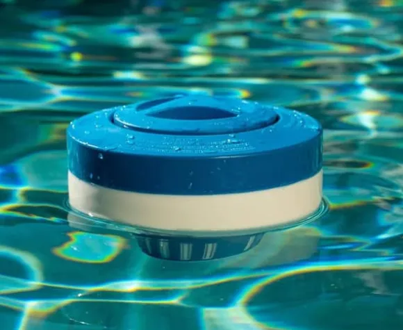 OBOSOE 19 cm klorfløjte, klordispenser - justerbar klordispenser til pool og spa (indendørs og udendørs)
