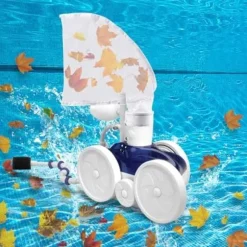 OBOSOE 2 Nylon Pool Filter Poser med Lynlås + 10 Sort Sponge Filter Dele - Reservedele til Polaris 280/480 Pool Robot