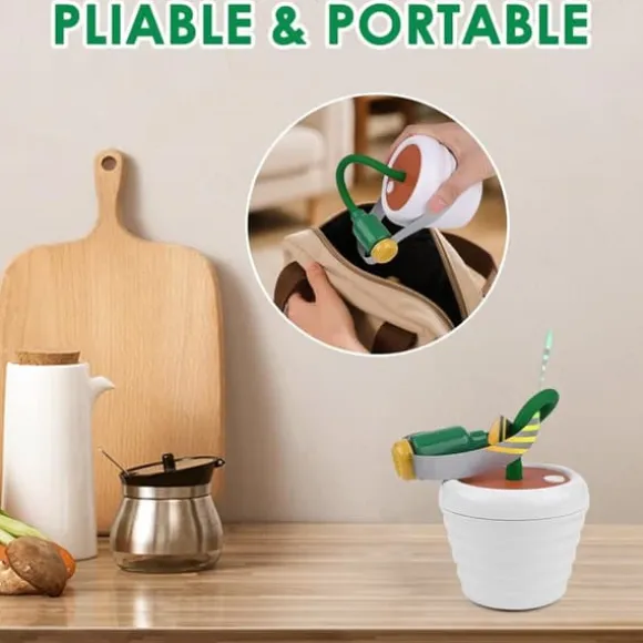 OBOSOE Outdoor Bordfluefælde – Flueafvisende med krog, perfekt til terrasser, haver og camping