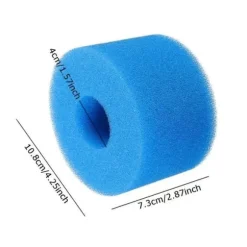 OBOSOE 10-pak filterpatroner type S1 – Genanvendelige skumfiltre til Intex Pure Spa & Hot Tub