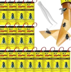 OBOSOE 20-pak Fluefanger fluefanger papirrulle