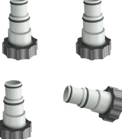 OBOSOE 2-pak poolslangeadapter til Intex-pumper – poolslangeadapter passer til 32/38 mm indvendigt gevind