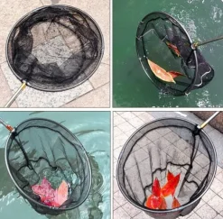 OBOSOE Poolfælde/Poolskimmernet/Teleskopisk Stålstangsnet - 147 cm Udtrækkelig Bladskimmer til Pool & Spa | Til under- og bebygget pool, dam og sauna | CDON