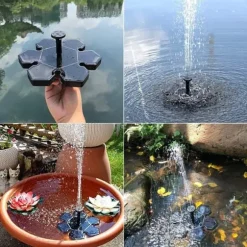 OBOSOE Solar Fountain Solar Powered Fountain Vand Springvand / Vandpumpe