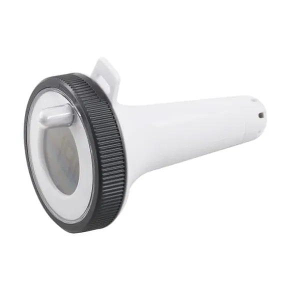 OBOSOE trådløst flydende pooltermometer med fjernaflæsning, LED-display og RCC – vandafvisende IPX8, perfekt til pool og spa