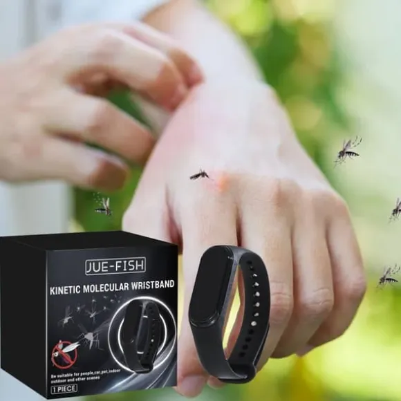 OBOSOE Wearable Myggeafvisende Armbåndsur – Effektivt myggearmbånd til udendørs aktiviteter og sommer