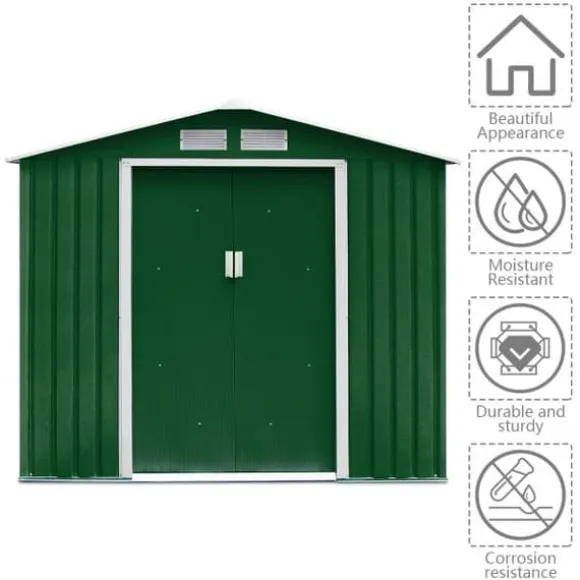 Opbevaringsskur, 7,0' x 4,2' x 6,1'